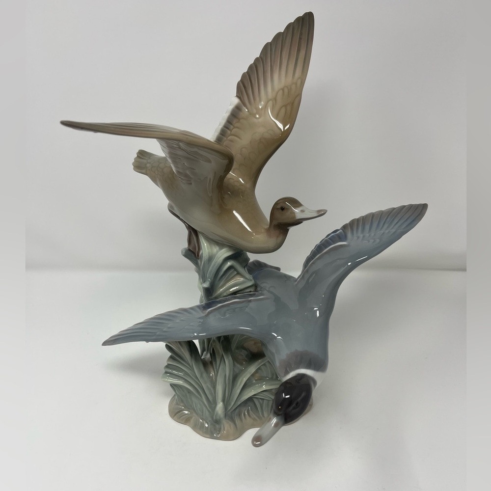 LLADRO Figurine 4759 "Ducks Flapping"Retired Vintage 70s EUC-No box